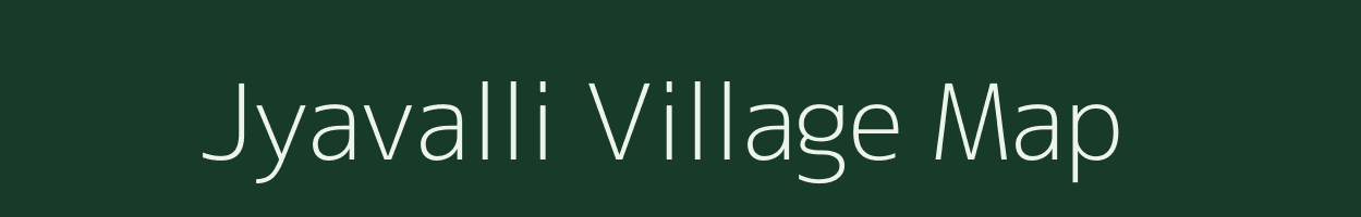 Jyavalli village map in Karnataka