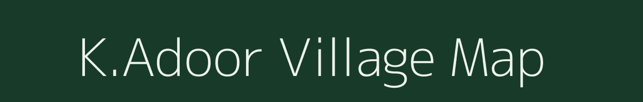 K.Adoor village map in Tamil Nadu