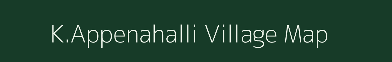 K.Appenahalli village map in Karnataka