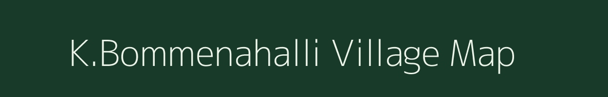 K.Bommenahalli village map in Karnataka