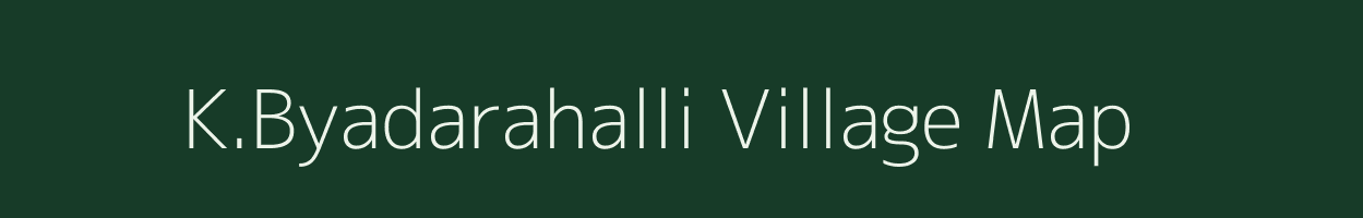 K.Byadarahalli village map in Karnataka