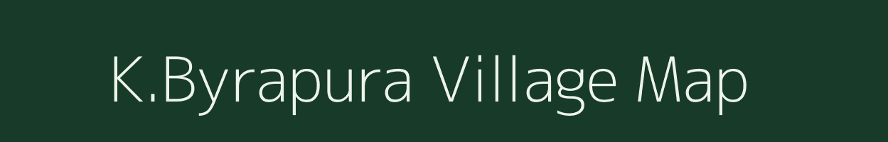 K.Byrapura village map in Karnataka