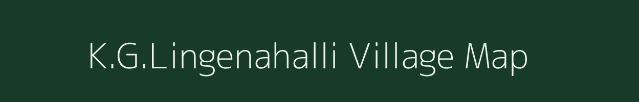 K.G.Lingenahalli village map in Karnataka