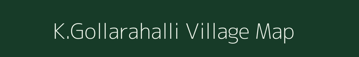 K.Gollarahalli village map in Karnataka