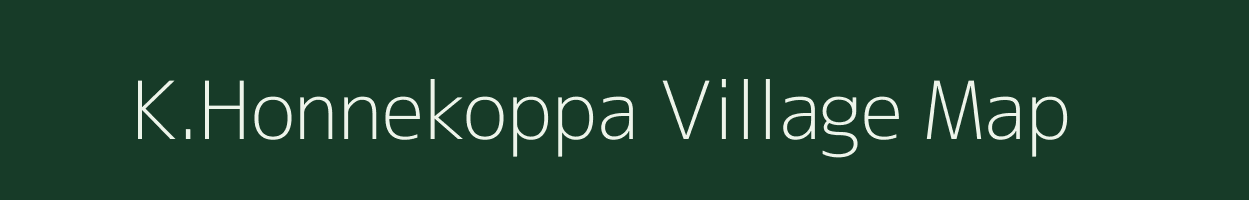 K.Honnekoppa village map in Karnataka