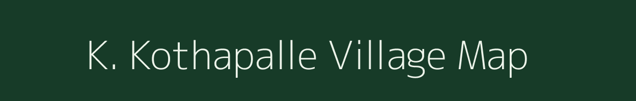 K. Kothapalle village map in Andhra Pradesh