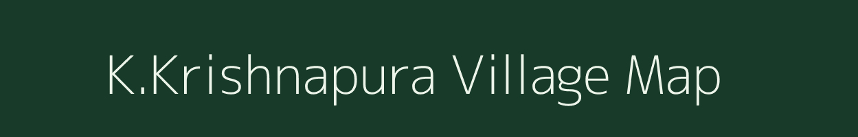 K.Krishnapura village map in Karnataka