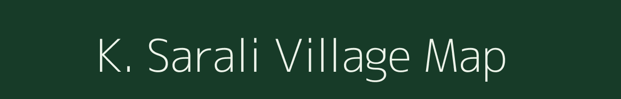 K. Sarali village map in Mizoram