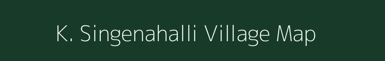 K. Singenahalli village map in Karnataka