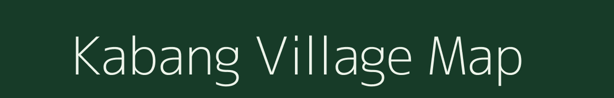 Kabang village map in Arunachal Pradesh