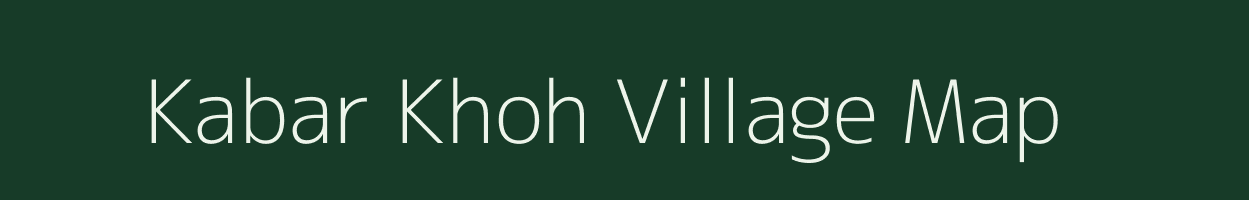 Kabar Khoh village map in Rajasthan