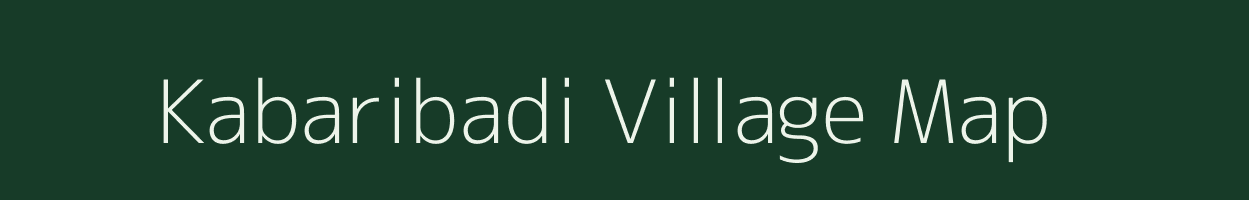 Kabaribadi village map in Odisha