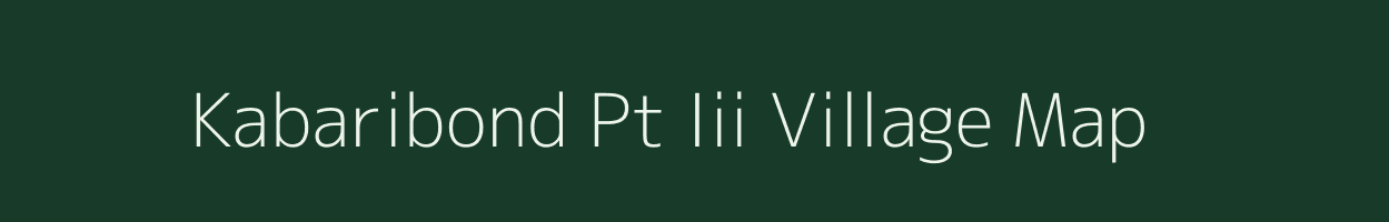 Kabaribond Pt Iii village map in Assam