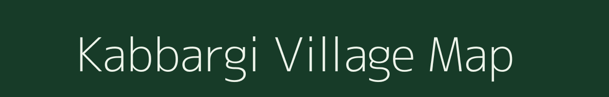 Kabbargi village map in Karnataka