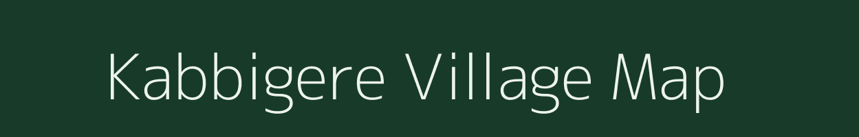 Kabbigere village map in Karnataka