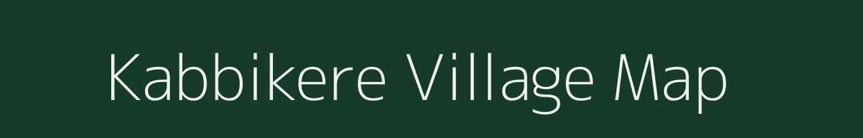 Kabbikere village map in Karnataka