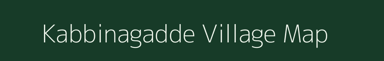 Kabbinagadde village map in Karnataka