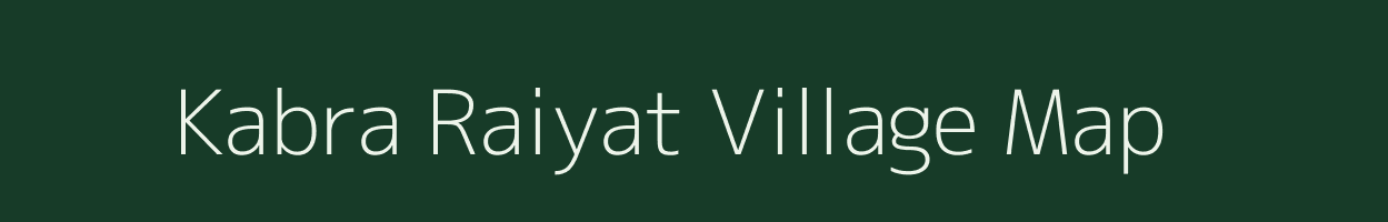 Kabra Raiyat village map in Madhya Pradesh