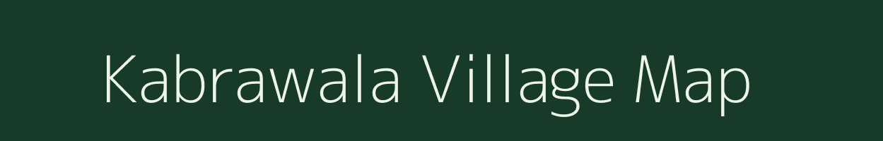 Kabrawala village map in Rajasthan