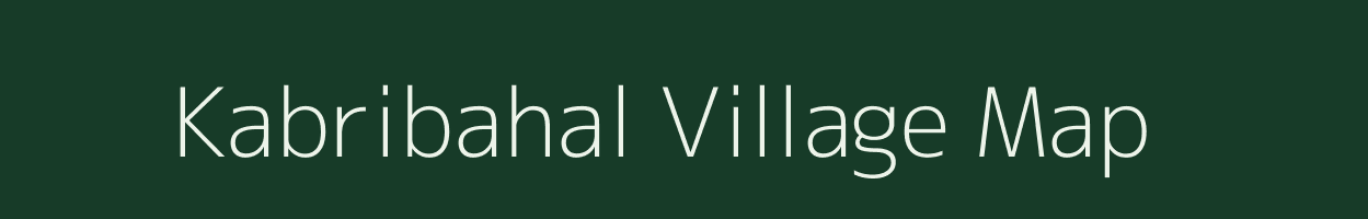 Kabribahal village map in Odisha