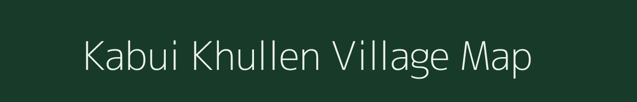 Kabui Khullen village map in Manipur