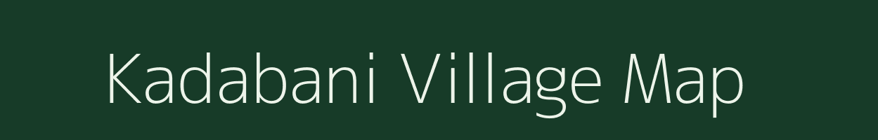 Kadabani village map in West Bengal