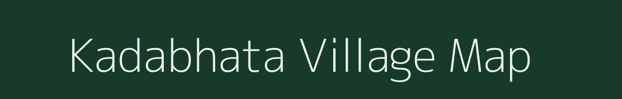 Kadabhata village map in Odisha