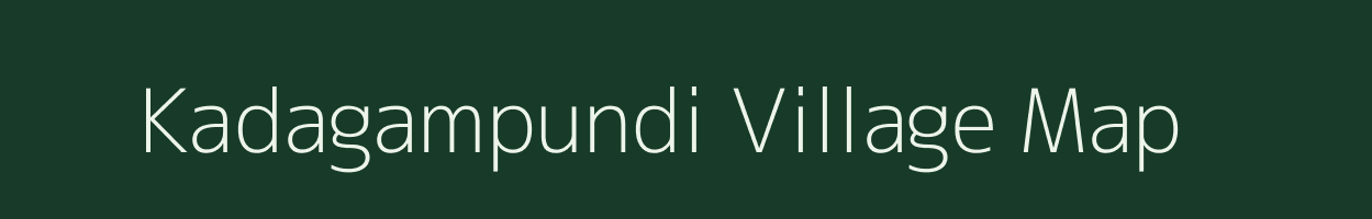 Kadagampundi village map in Tamil Nadu