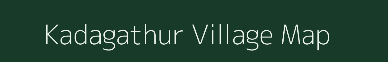 Kadagathur village map in Karnataka