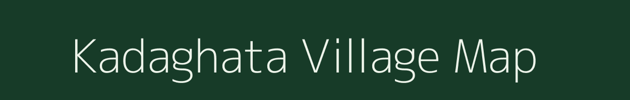 Kadaghata village map in West Bengal