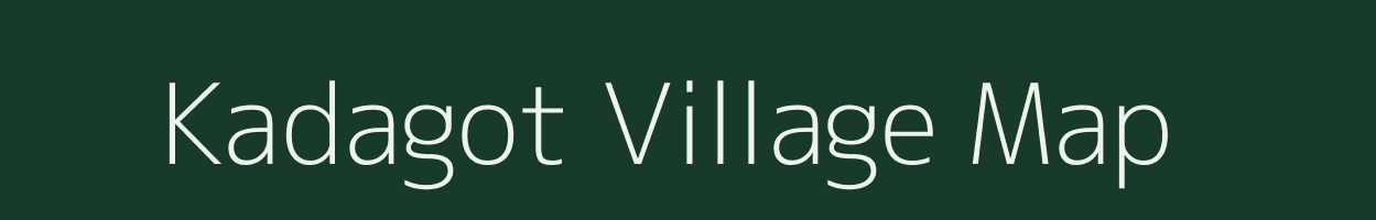 Kadagot village map in West Bengal