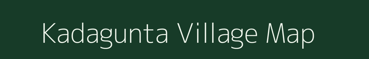 Kadagunta village map in Andhra Pradesh