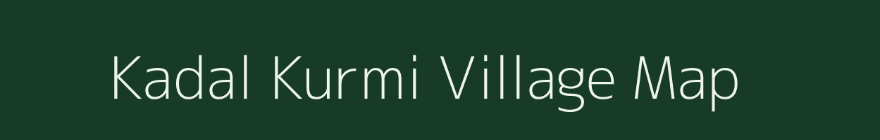 Kadal Kurmi village map in Jharkhand