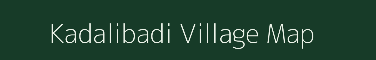 Kadalibadi village map in Odisha