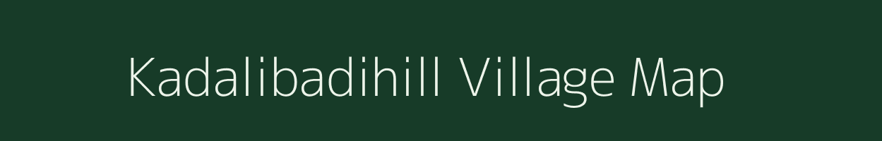 Kadalibadihill village map in Odisha