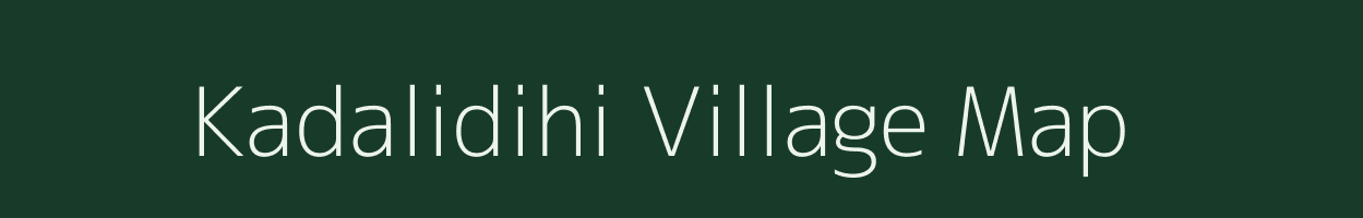 Kadalidihi village map in Odisha