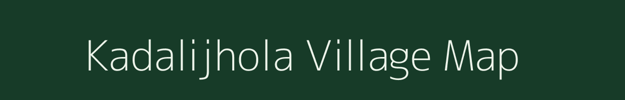 Kadalijhola village map in Odisha