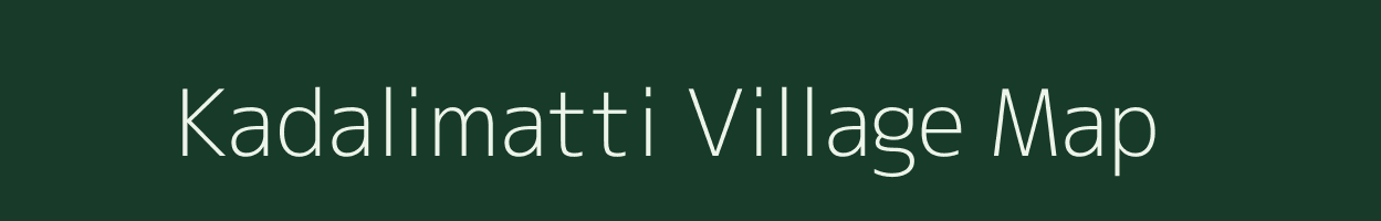 Kadalimatti village map in Karnataka