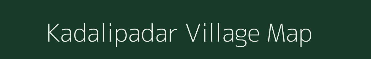 Kadalipadar village map in Odisha