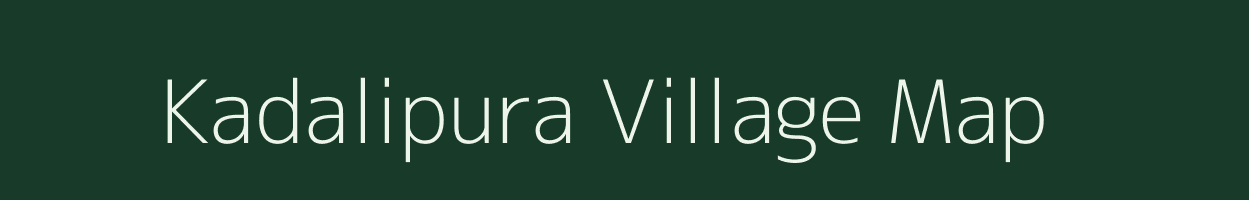 Kadalipura village map in Karnataka