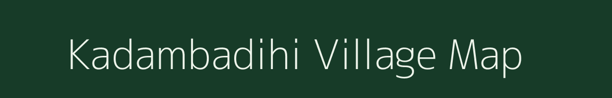 Kadambadihi village map in Odisha