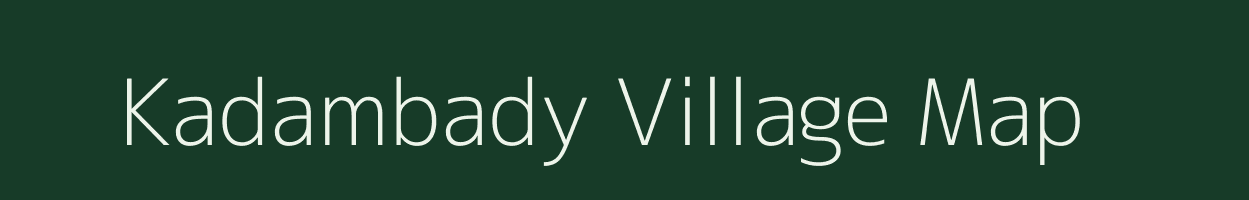 Kadambady village map in Tamil Nadu