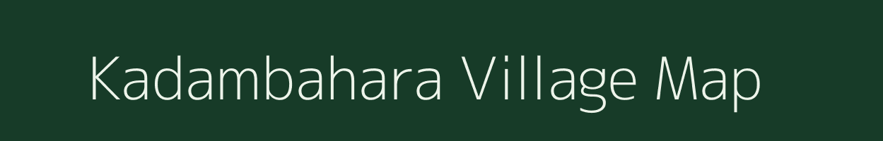 Kadambahara village map in Chhattisgarh