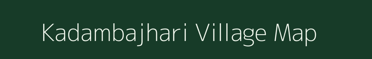 Kadambajhari village map in Odisha