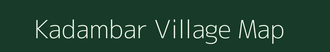 Kadambar village map in Kerala