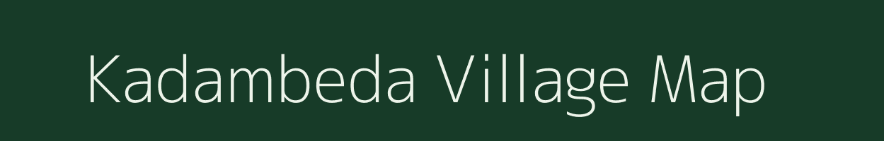 Kadambeda village map in Odisha