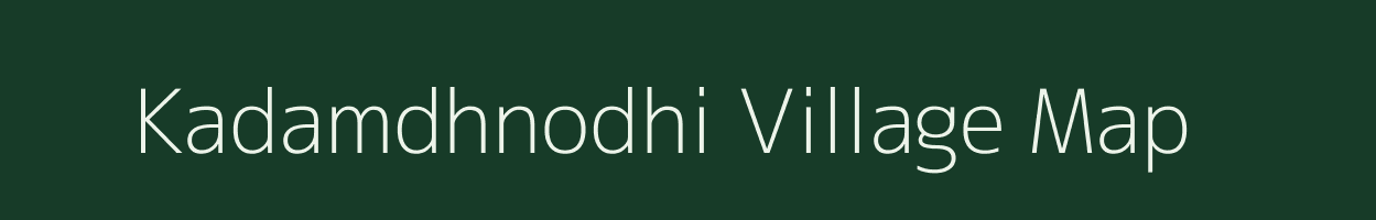 Kadamdhnodhi village map in Chhattisgarh