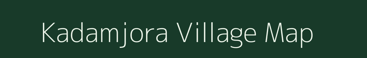 Kadamjora village map in Jharkhand