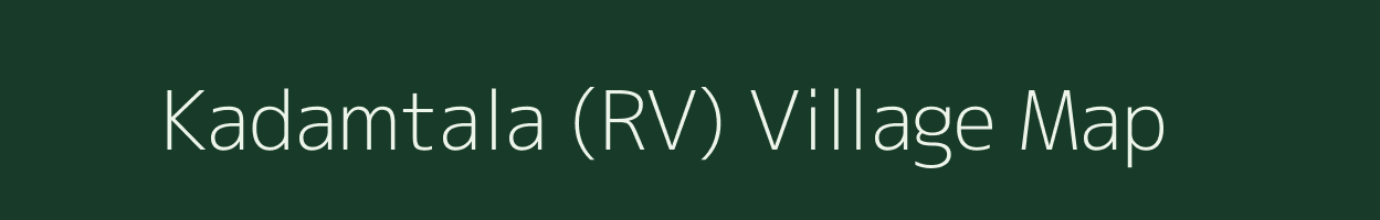 Kadamtala (RV) village map in Andaman & Nicobar Islands