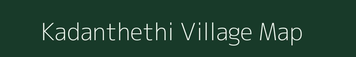 Kadanthethi village map in Tamil Nadu